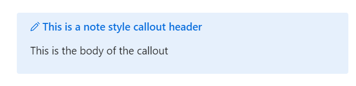 Image from “Built in Callouts”